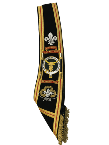 Drum Major Or Pipe Major Baldric / Sash Custom Made Hand Embroidered Blazer - biznimart